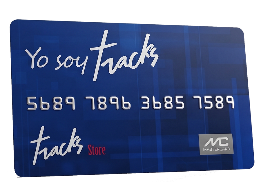 Tarjeta del programa de fidelidad Yo Soy Tracks